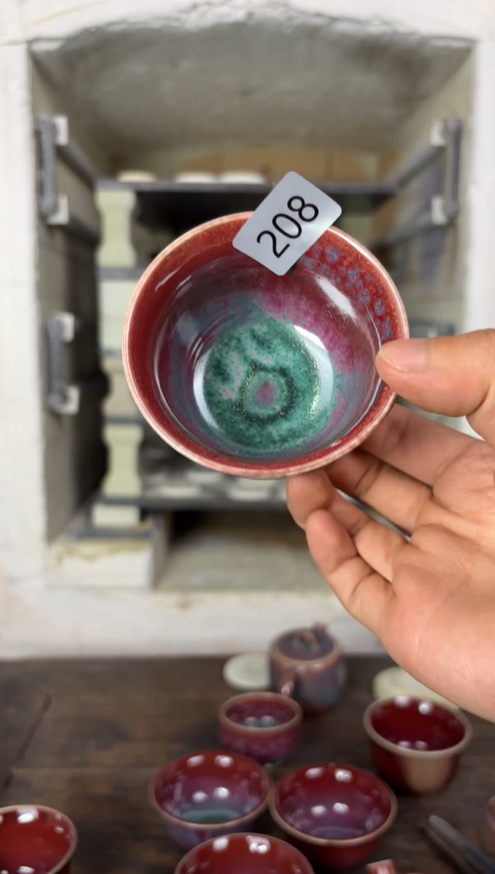 【闪购商品】摆件钧瓷窑变精品茶器