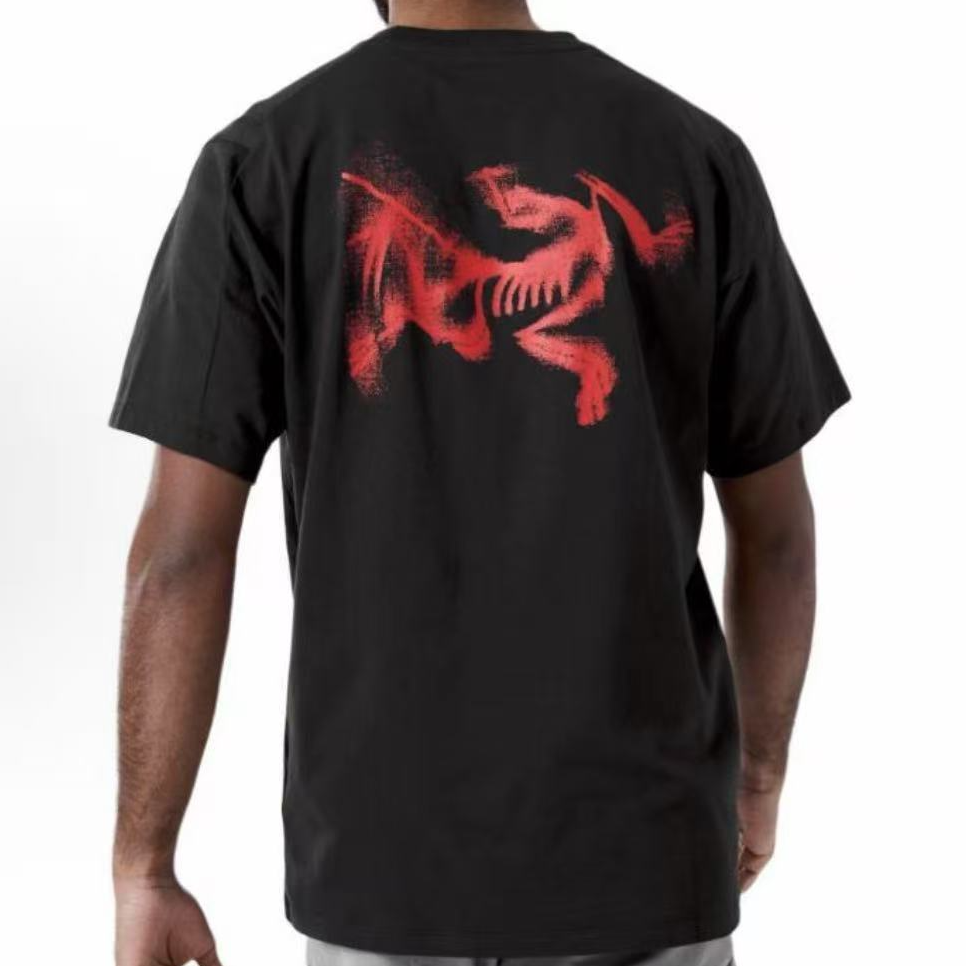 Kragg SL Logo印花圆领套头透气短袖T恤