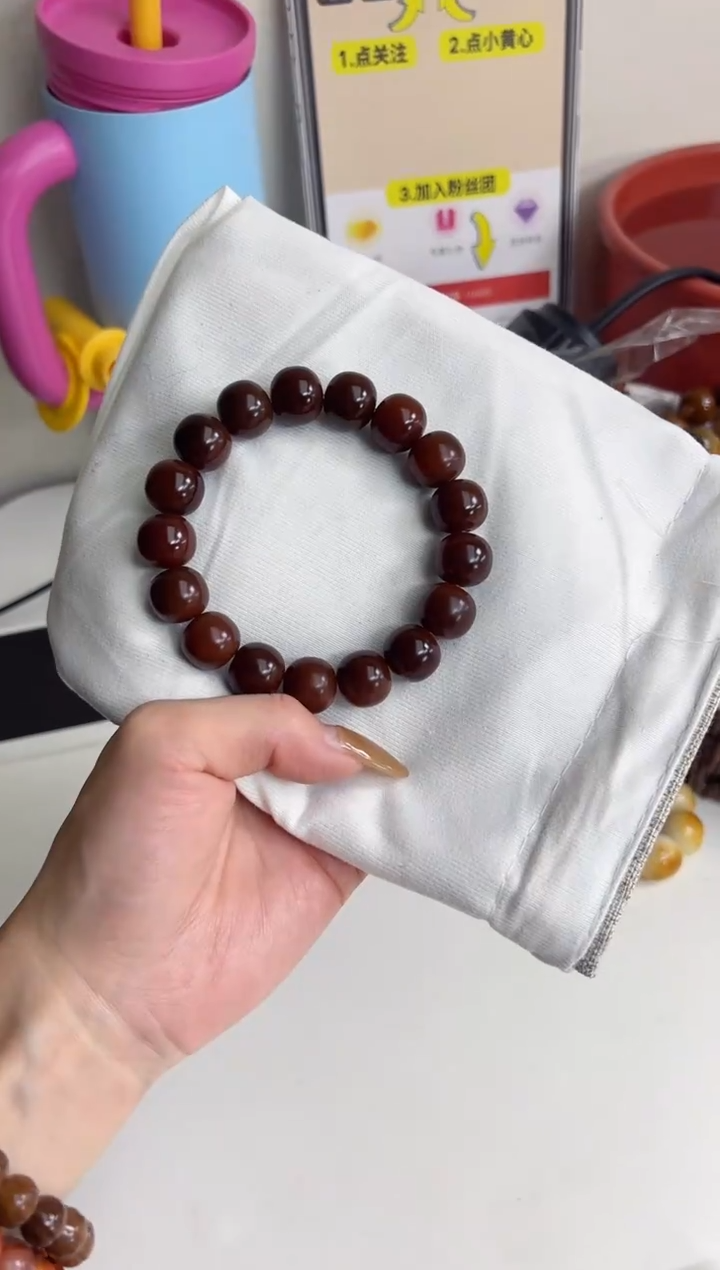 手串菩提根/象牙果沐q73爱马仕橙干磨苹果13*14mm手串