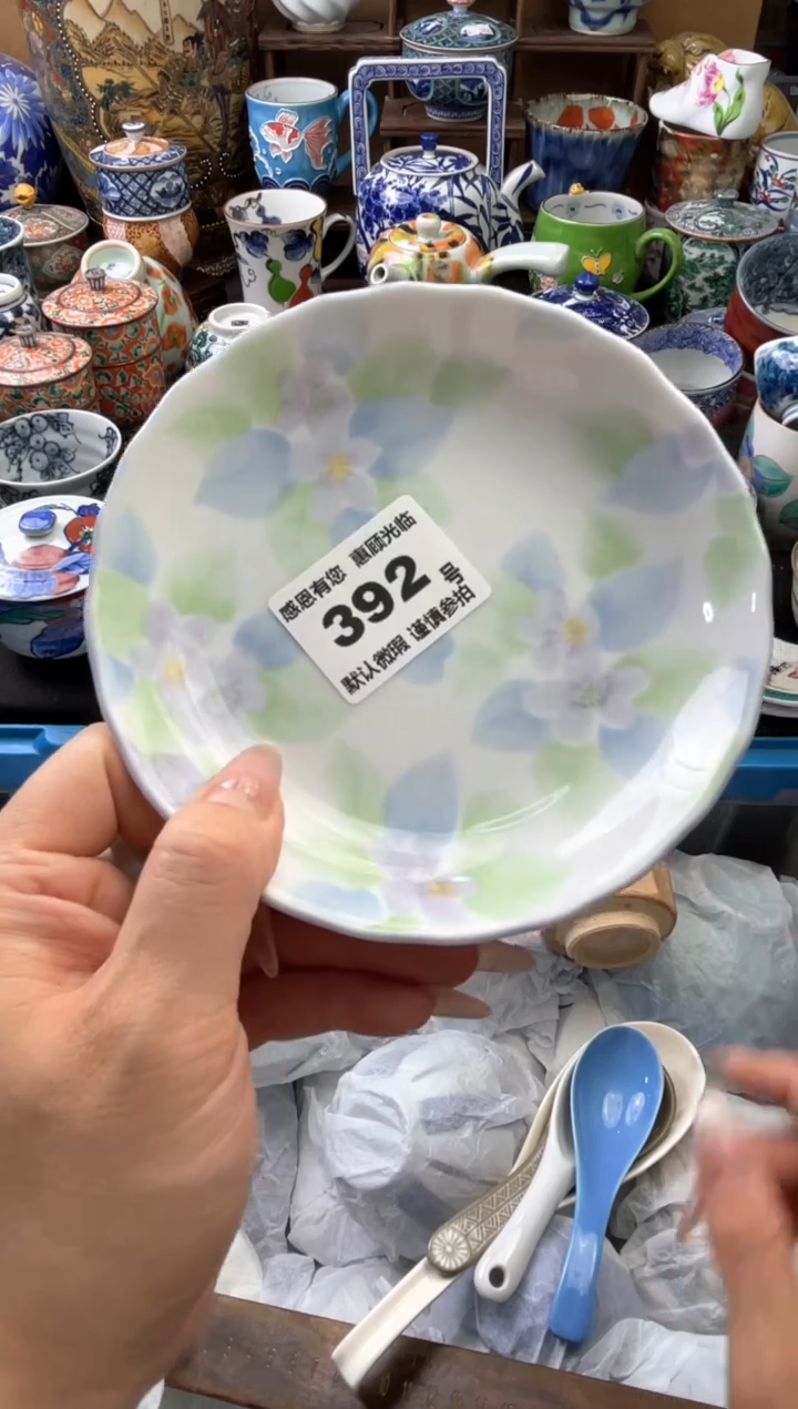 瓷片392号六六工艺品瓷器