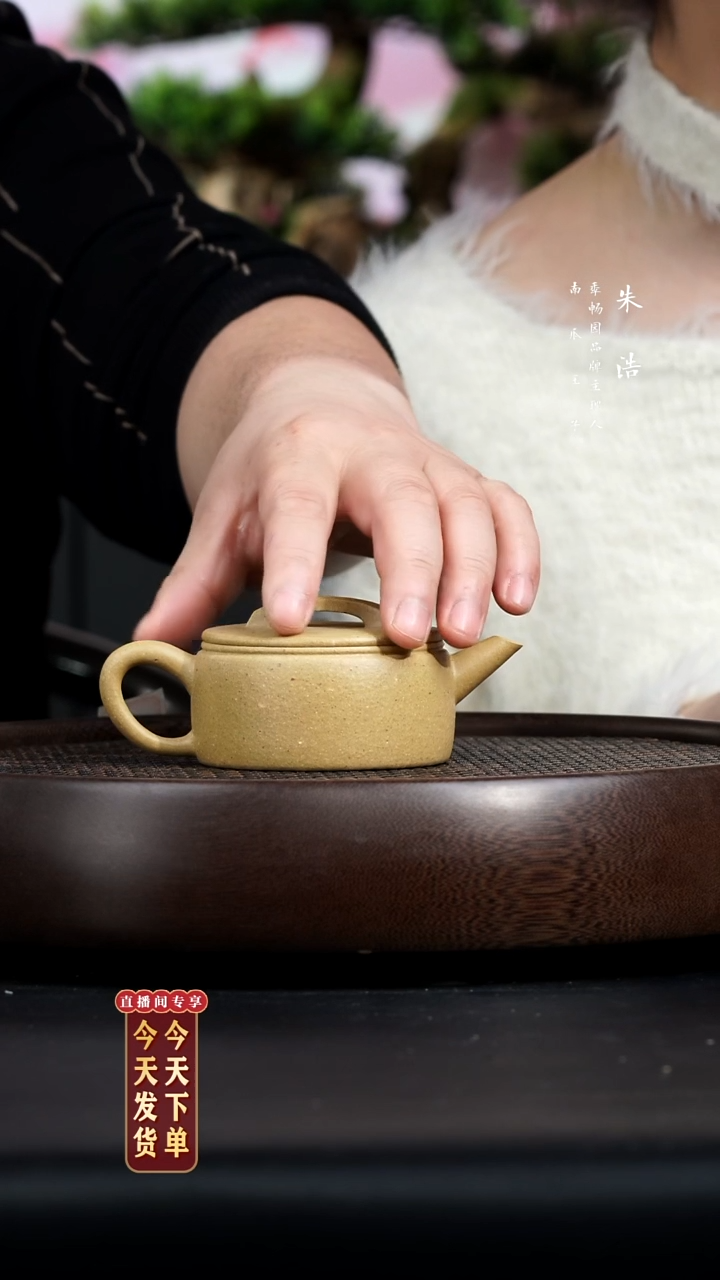 【闪购商品】紫砂茶壶0206早直播本绿汉瓦LZW