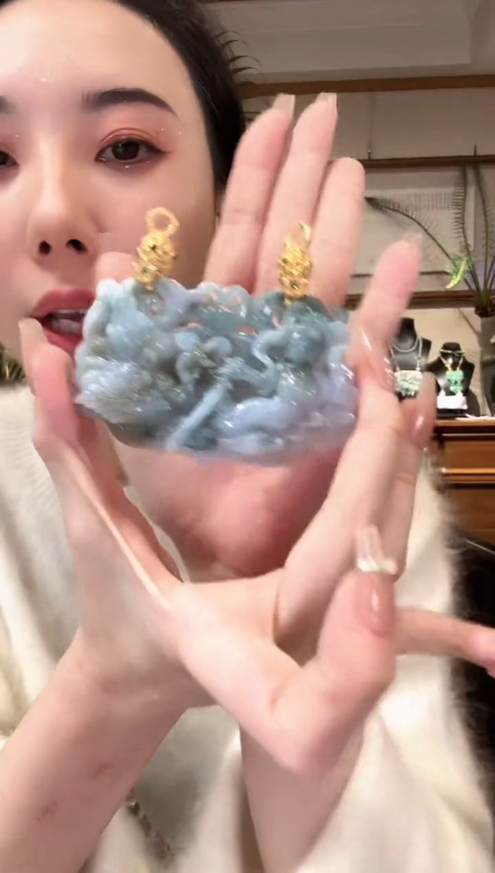 【闪购商品】翡翠颈饰未镶嵌国风