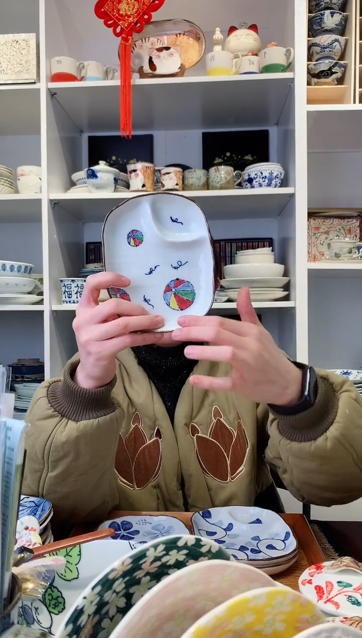 【闪购商品】不锈钢皮球花分隔蘸料碟