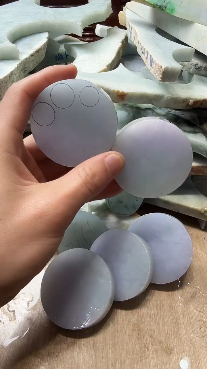 裸石翡翠天然翡翠A货花5888