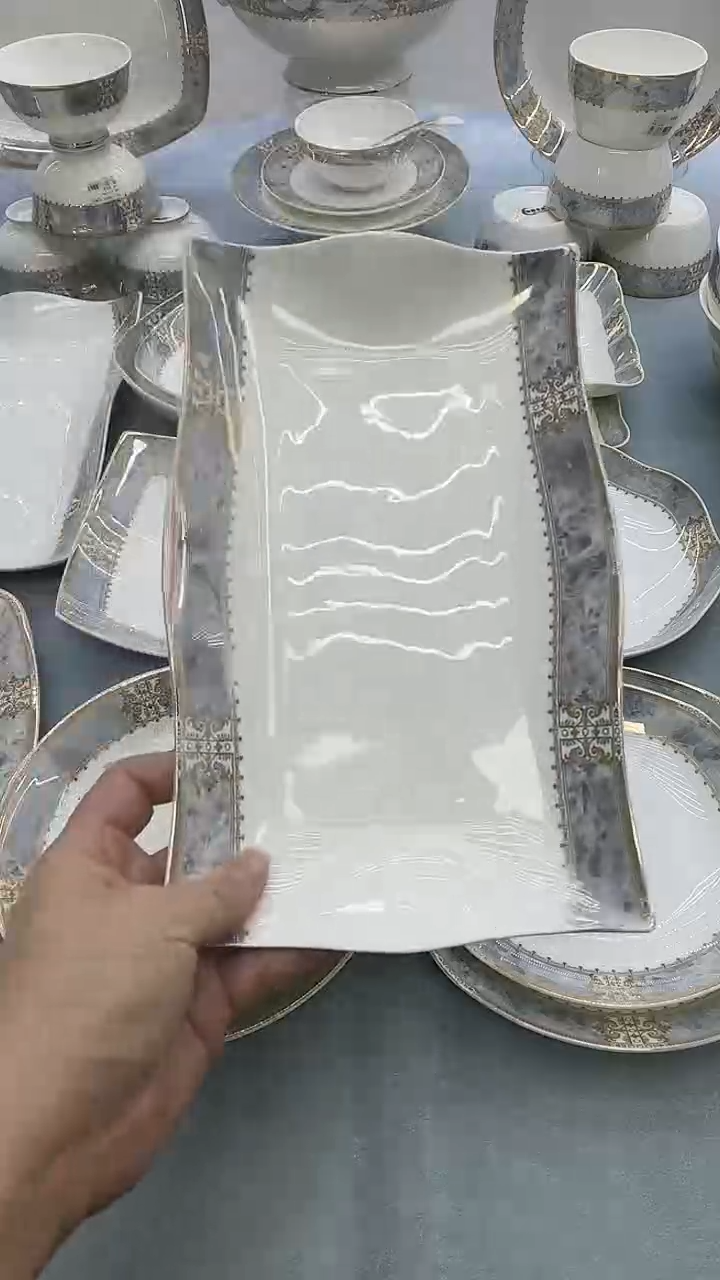 骨瓷开门大吉13波浪鱼1个