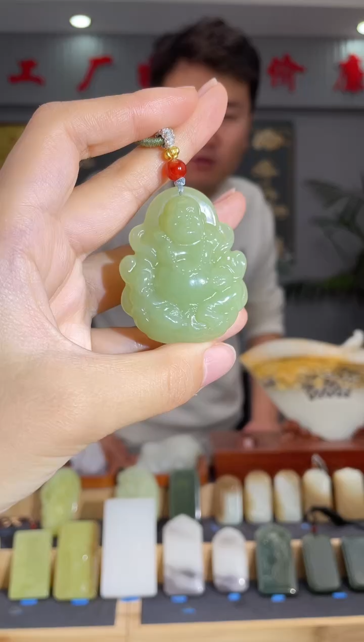 【闪购商品】和田玉颈饰未镶嵌拍一发一 多样性发货