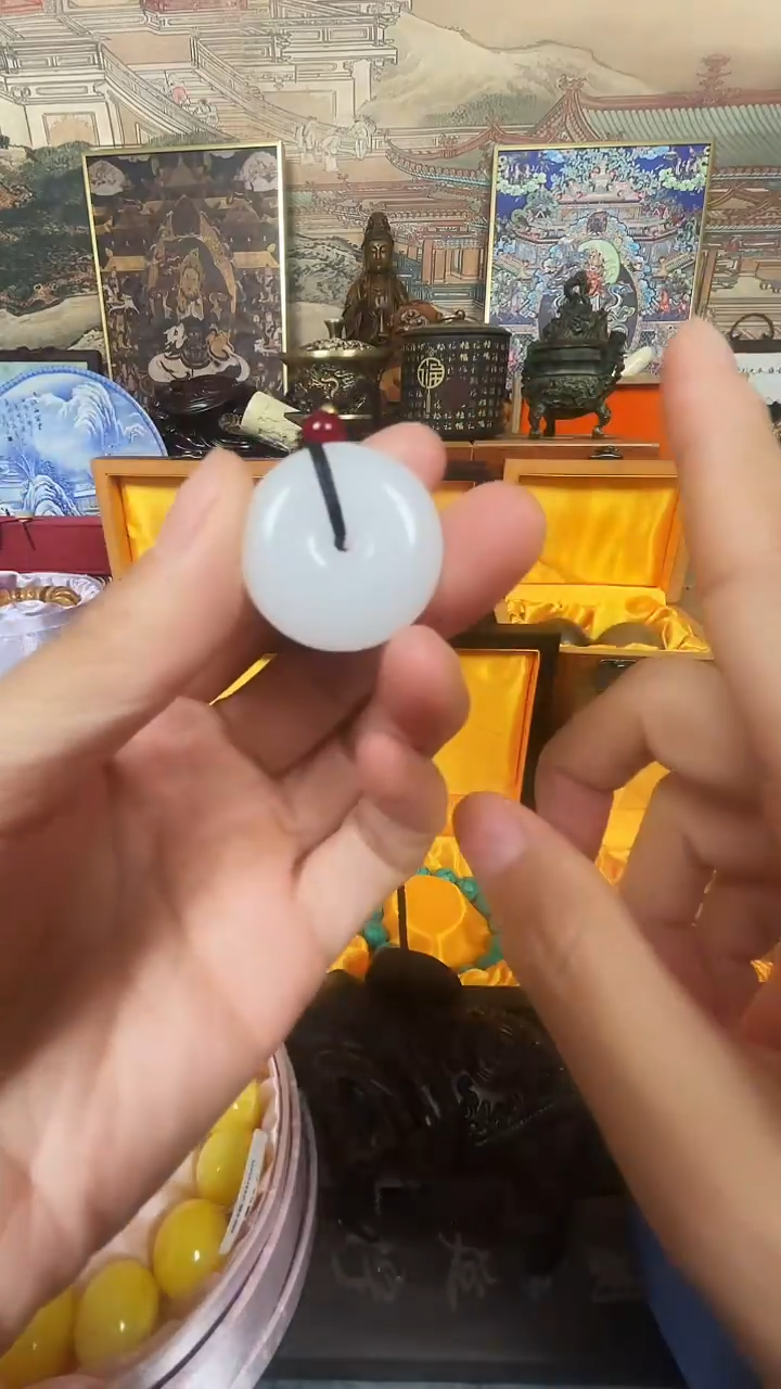 和田玉未镶嵌颈饰宠粉链接辉辉精选平安扣