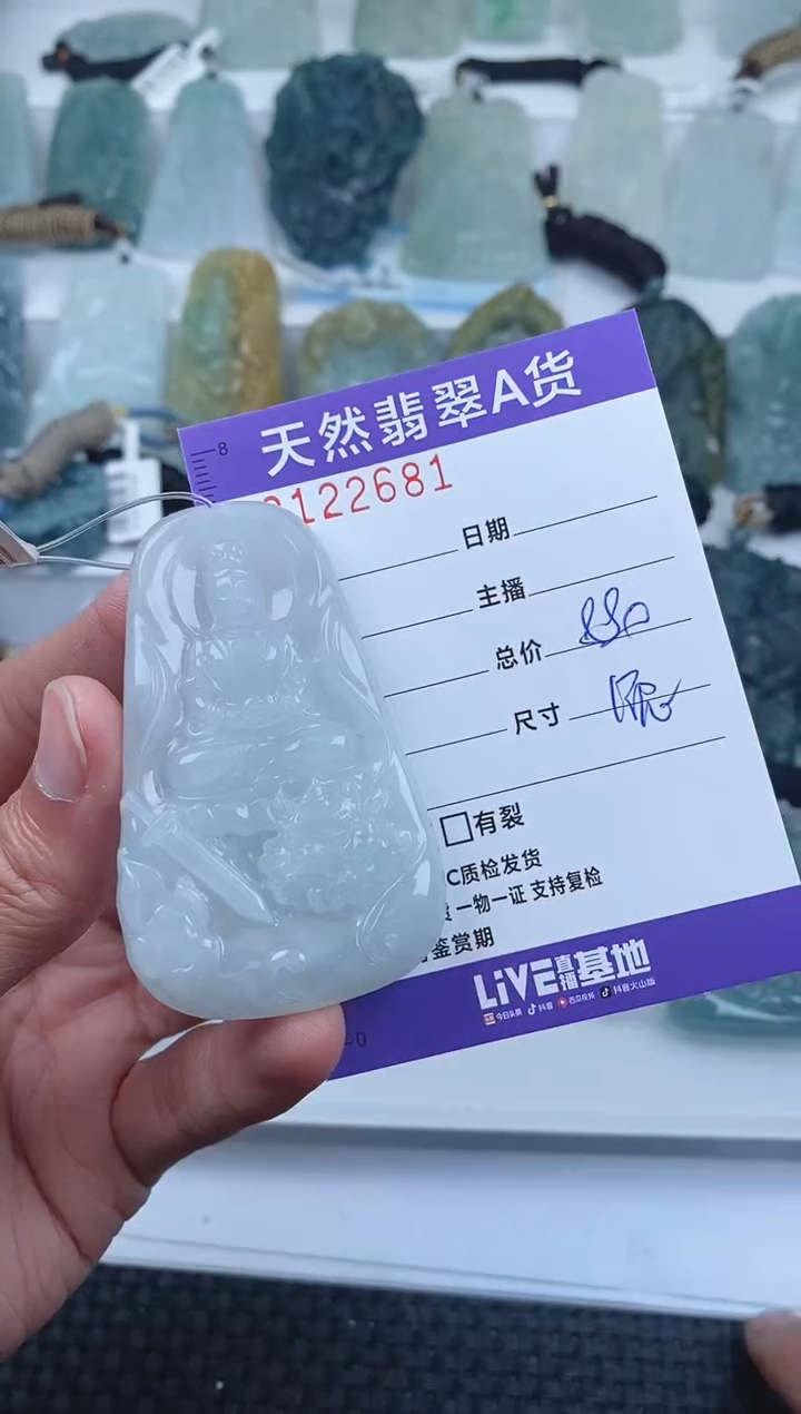 【闪购商品】翡翠颈饰未镶嵌        681