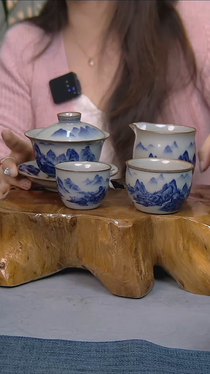 简装家用款4件套 陶瓷家用茶具系列