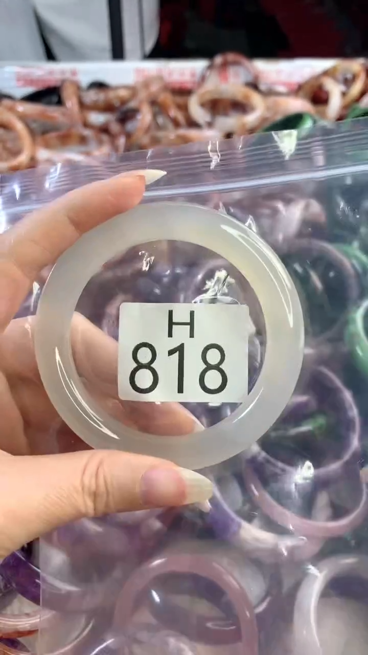 水晶手镯H未镶嵌水晶818-58