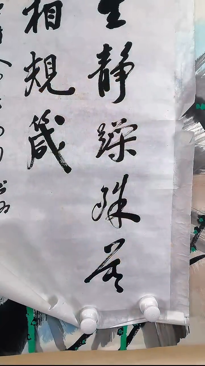 绘画石*v240806-1-10 书法  纸本镜片
