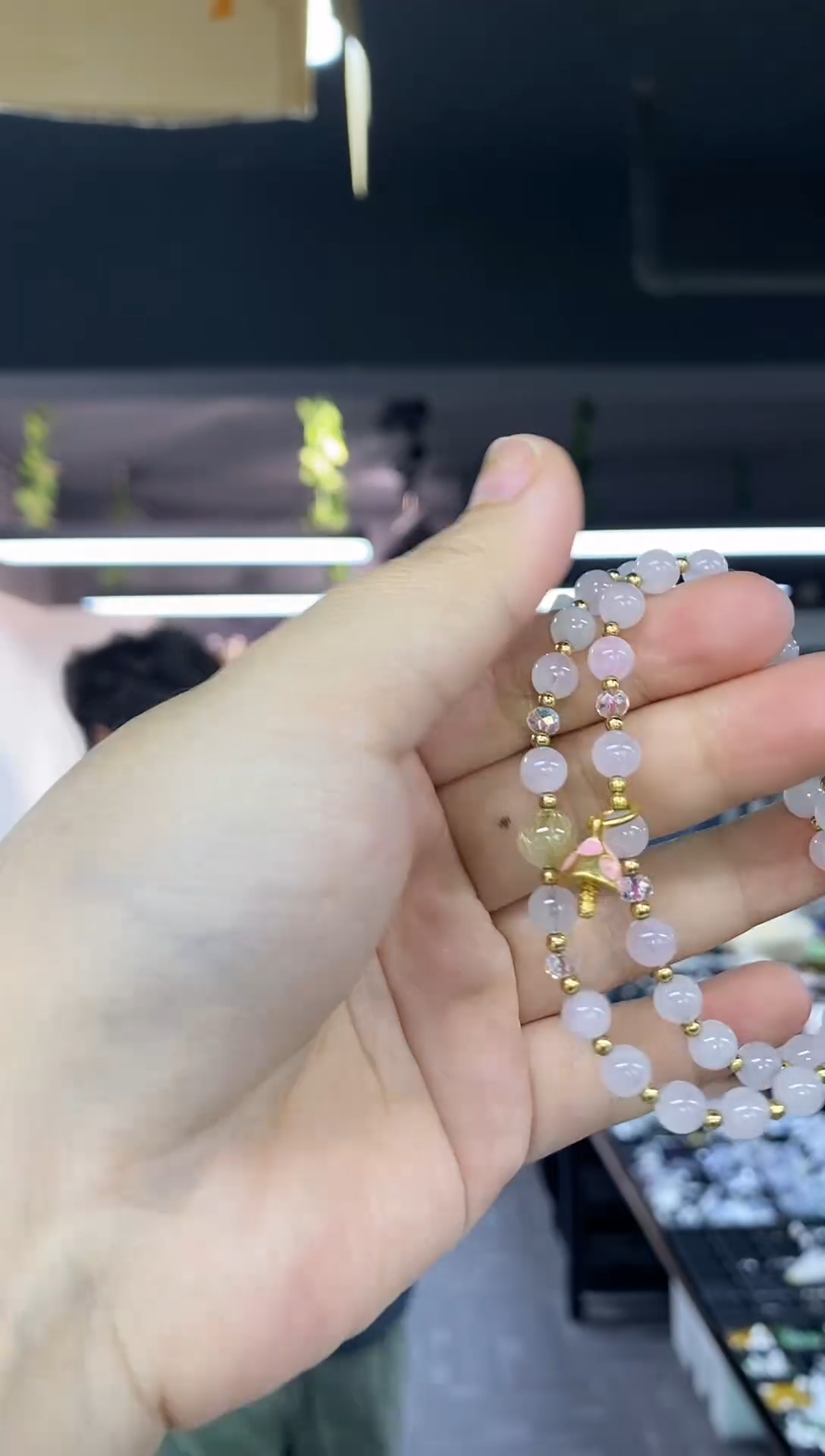 未镶嵌手链水晶多样性发其一颜色微差