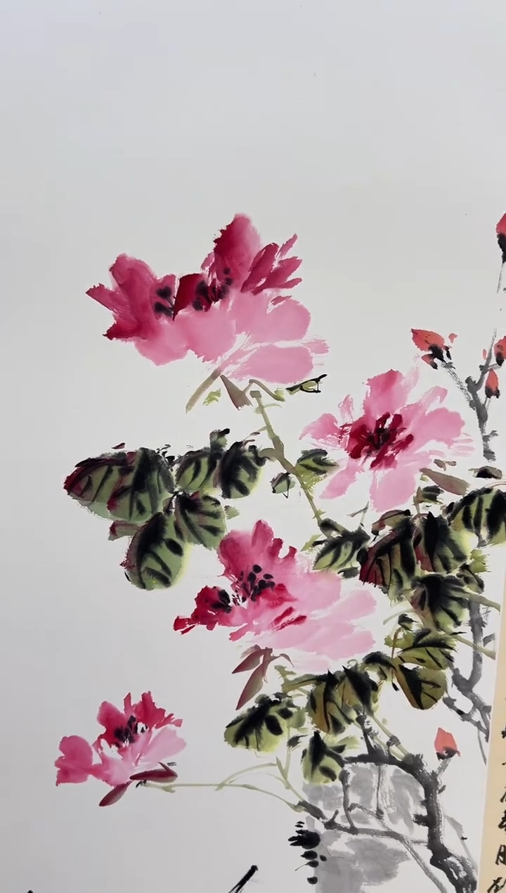 国画刘立荣亲笔绘画手绘作品D27