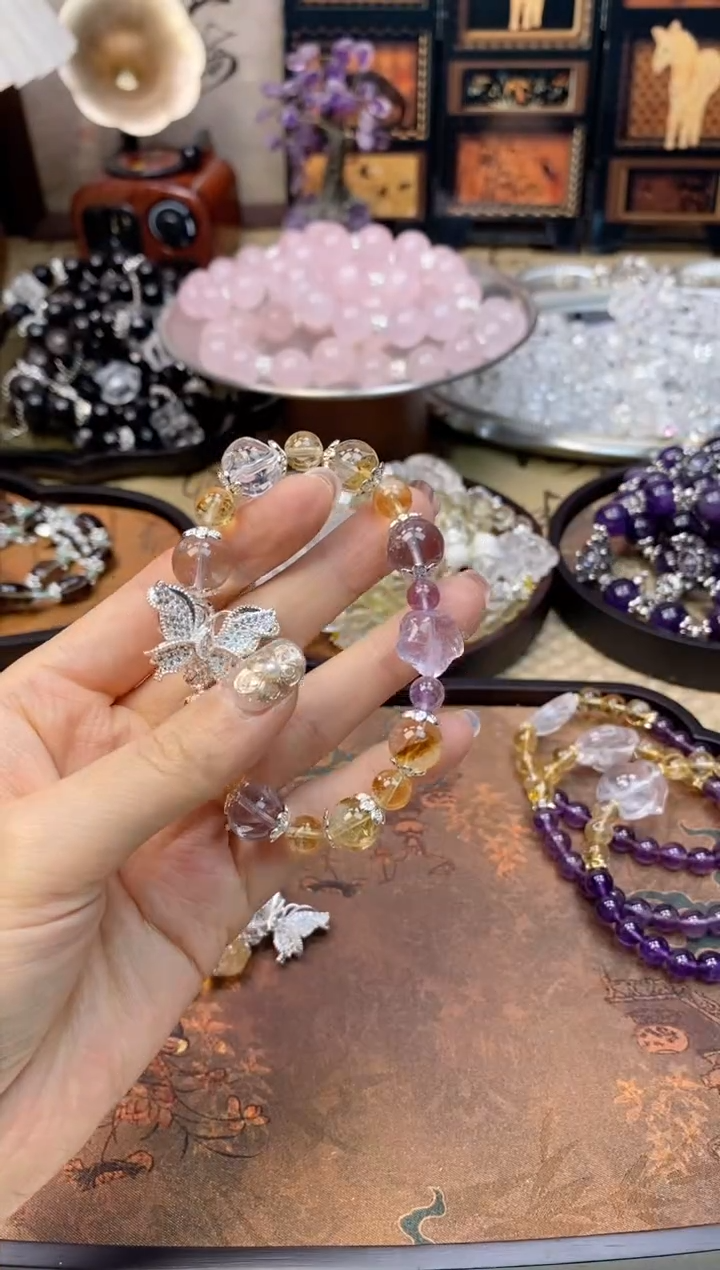 【闪购商品】紫晶手链未镶嵌1366手串