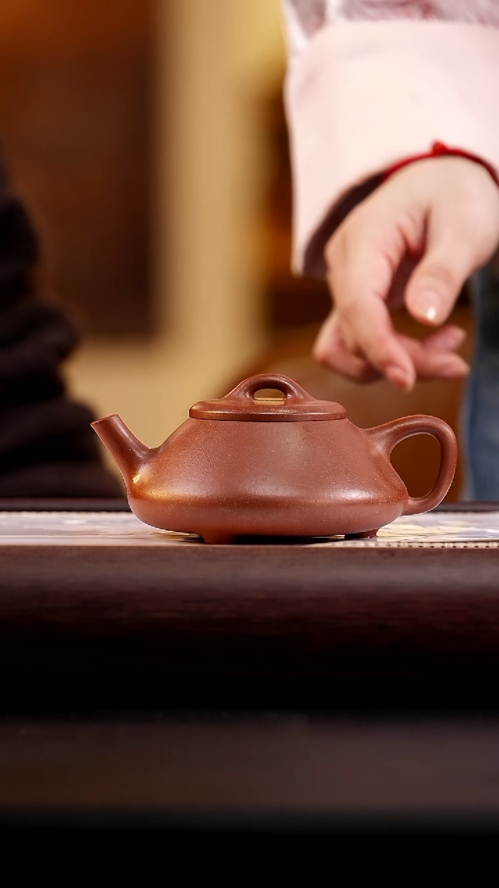 茶壶紫砂暖玉砂任瓢250cc