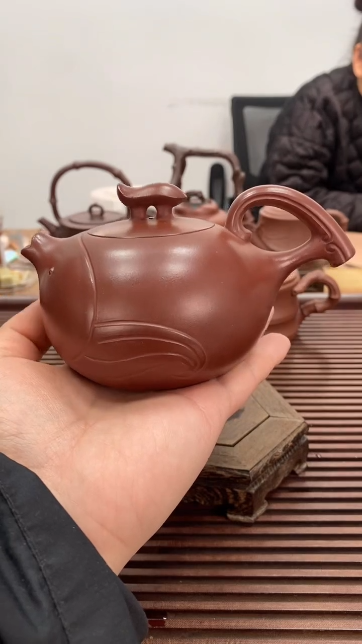 茶壶紫砂福利鱼乐260毫升