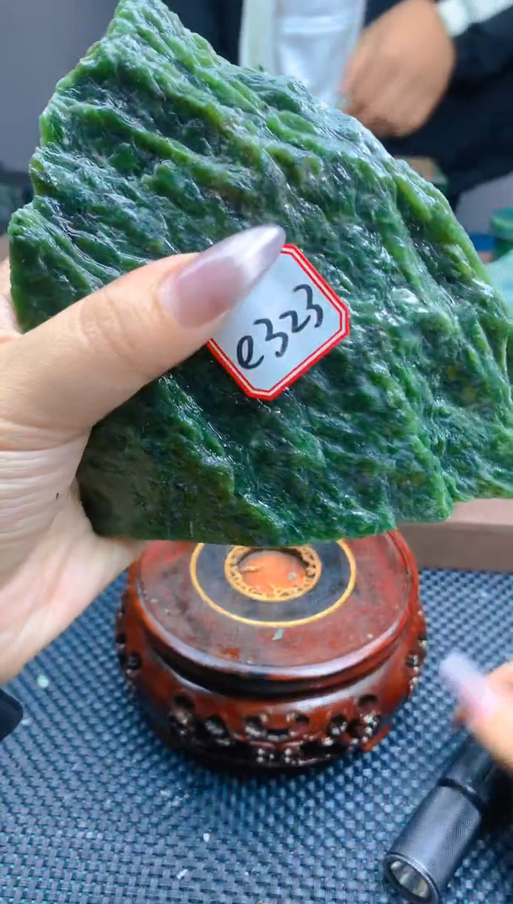 【闪购商品】和田玉（碧玉）珠宝半成品未镶嵌1