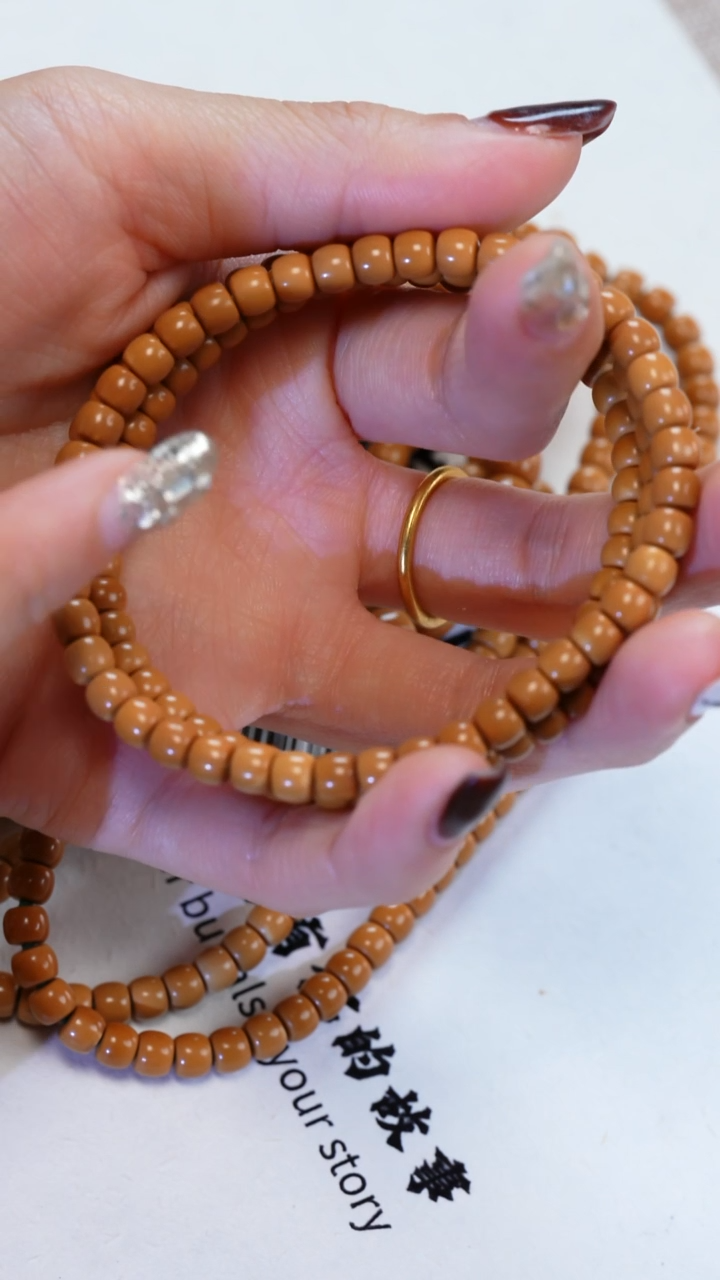 手串/手链橄榄核5.5老挝核尖单圈