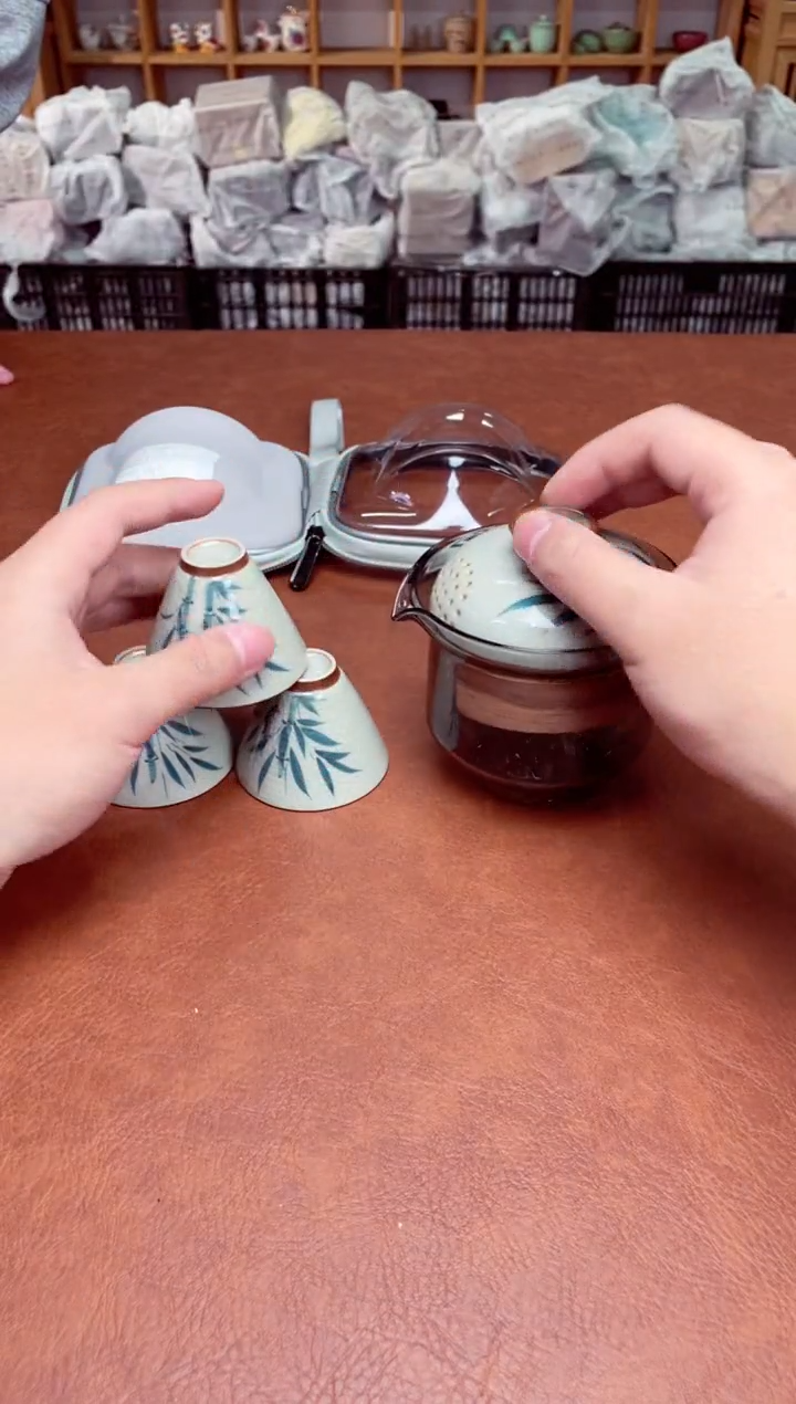 【闪购商品】摆件高端瓷器易仟杯茶器