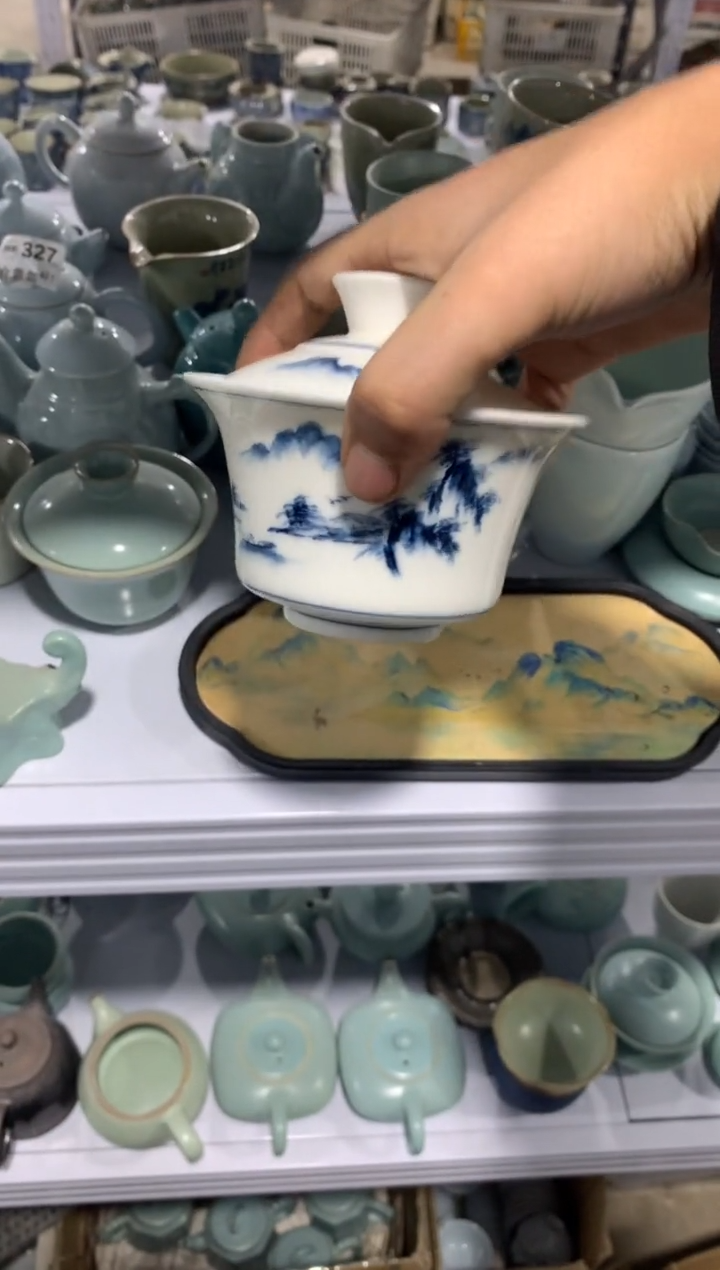 陶与陶瓷货茶具（轻轻微瑕，只有一单）