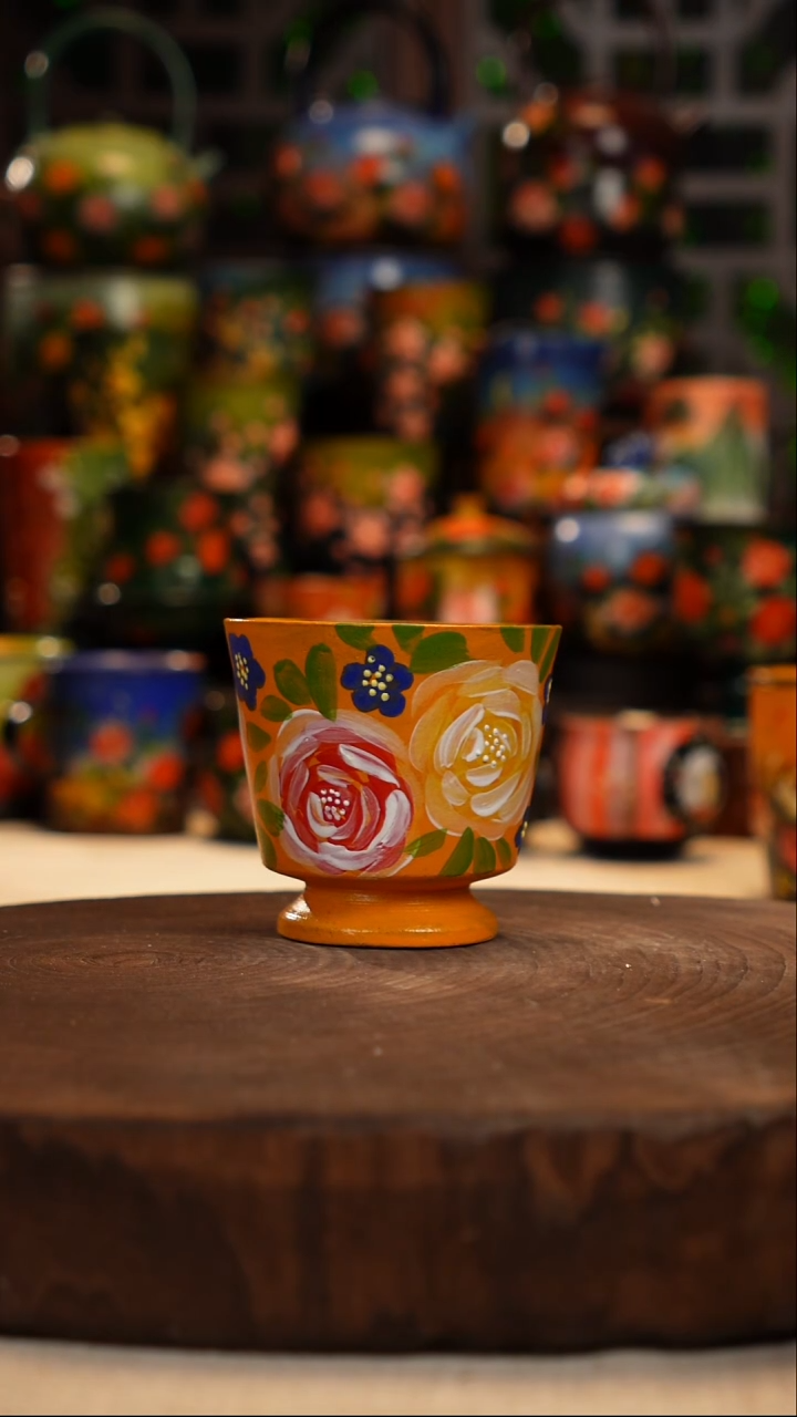 油画   釉下彩   杯子