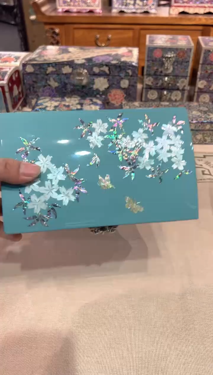 【闪购商品】按扣满贝底·弘贝雅螺钿漆器文化馆