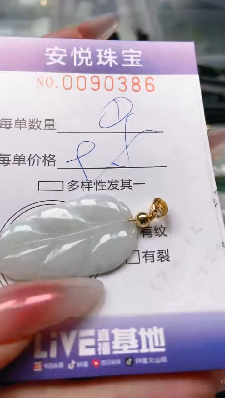 【闪购商品】翡翠颈饰未镶嵌闪购0090386