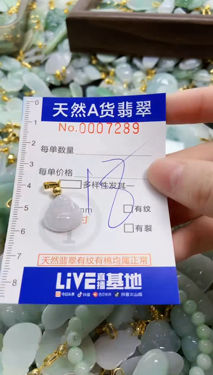 颈饰未镶嵌翡翠天然A货翡翠