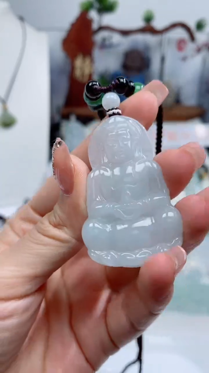 翡翠未镶嵌颈饰吊坠