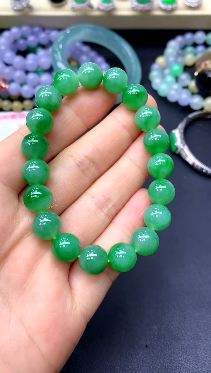 未镶嵌手链翡翠378-中国好珍宝