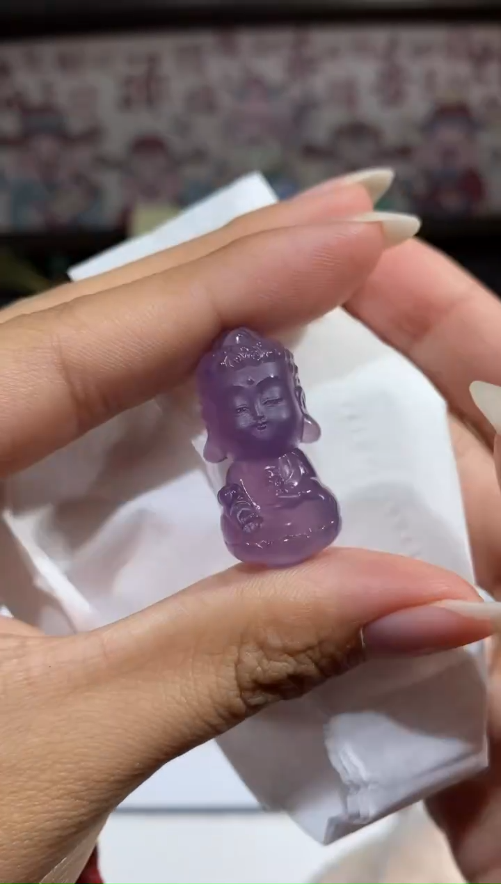 【闪购商品】玛瑙/玉髓颈饰未镶嵌药师宝宝佛