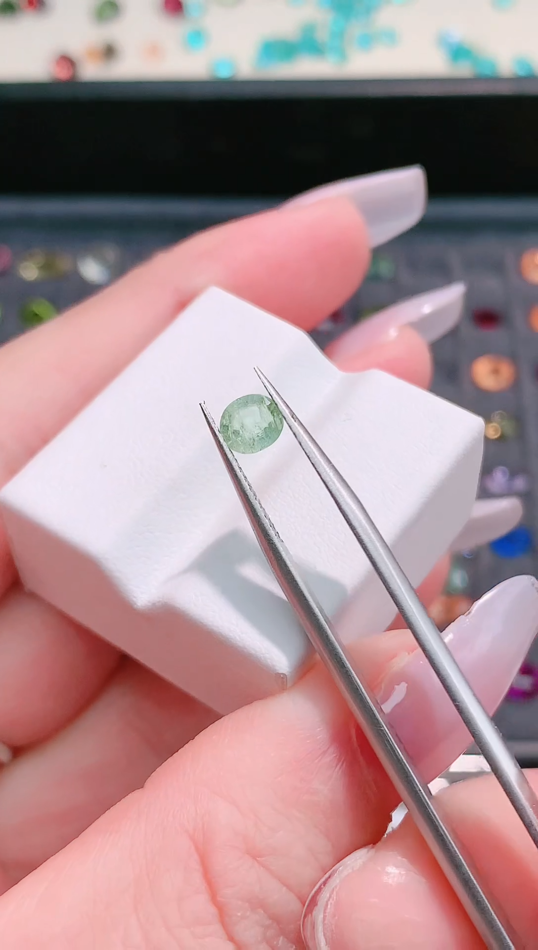 未镶嵌珠宝半成品帕拉依巴碧玺0.57ct