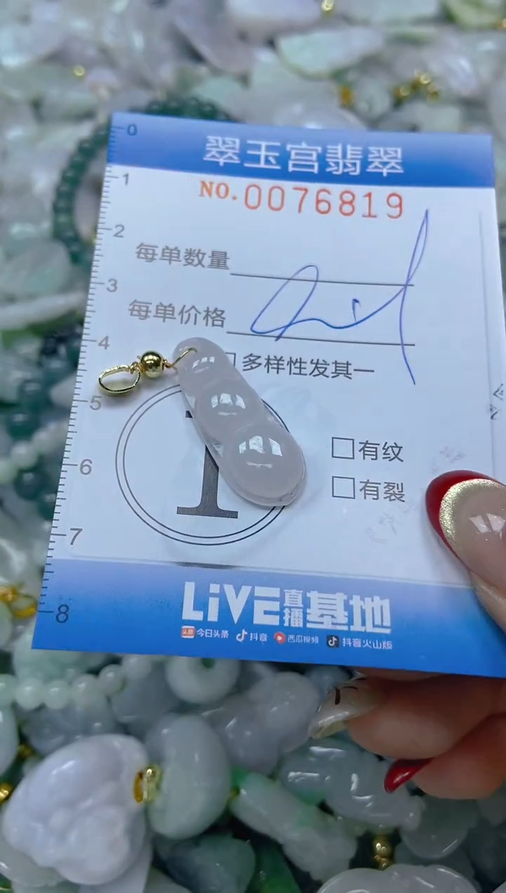 【闪购商品】翡翠颈饰未镶嵌闪购0076819