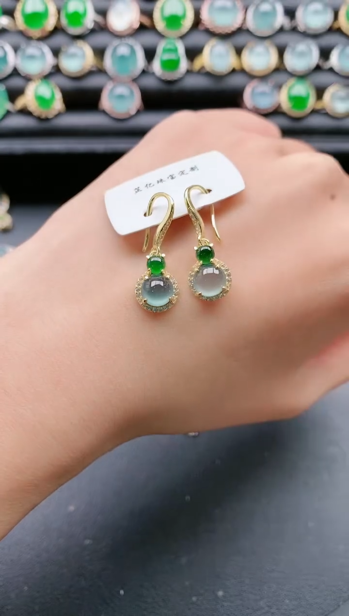 【闪购商品】翡翠戒指银S925镶嵌1111111