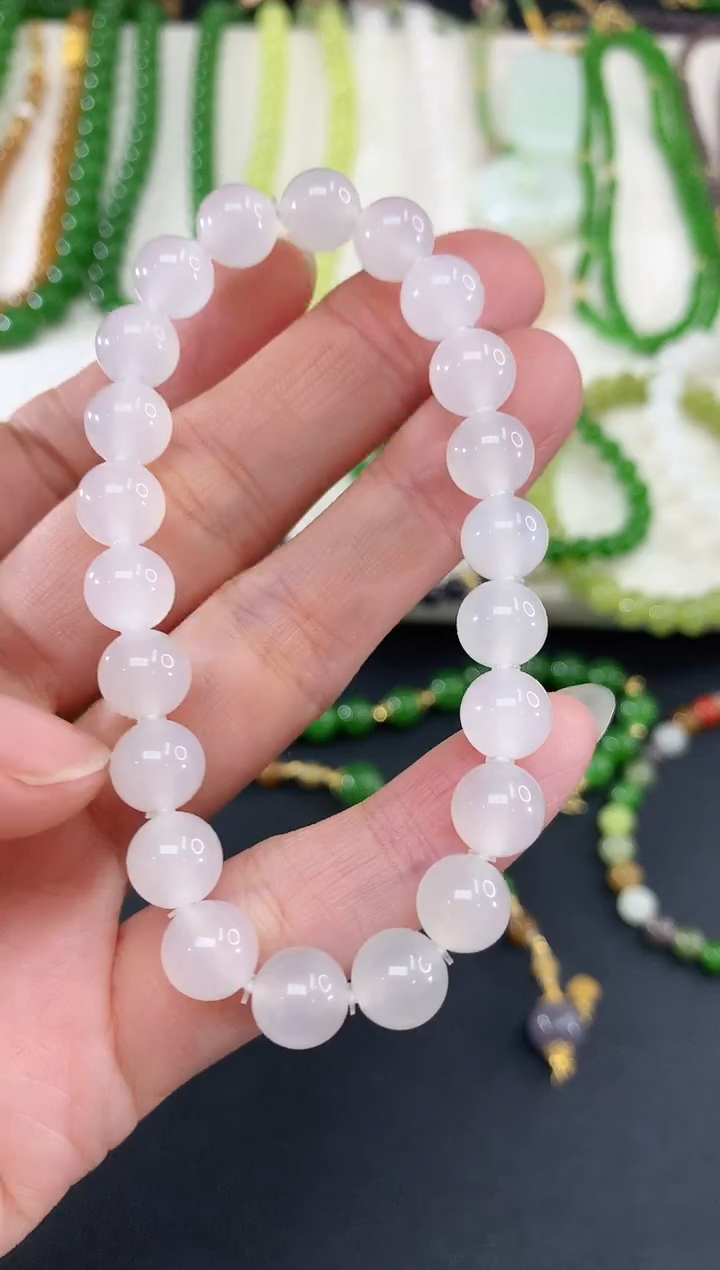 未镶嵌手串和田玉16|980多样性发其一