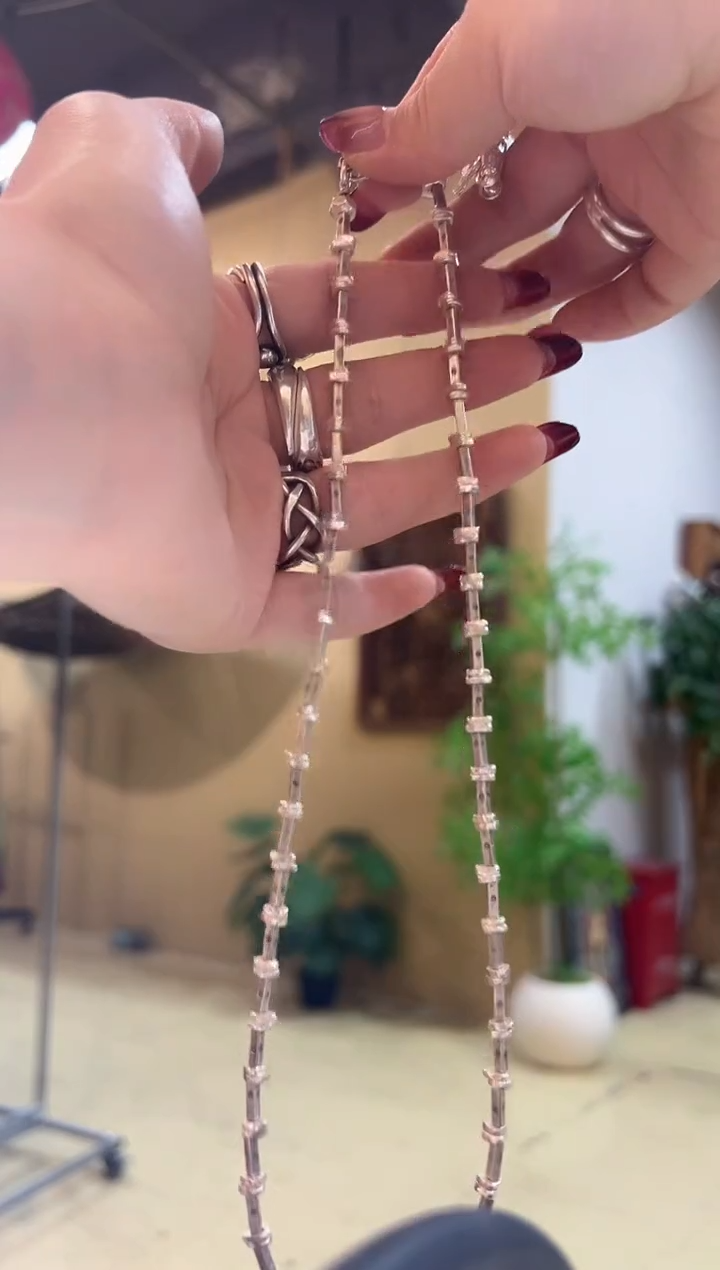 无925银搬****平项链