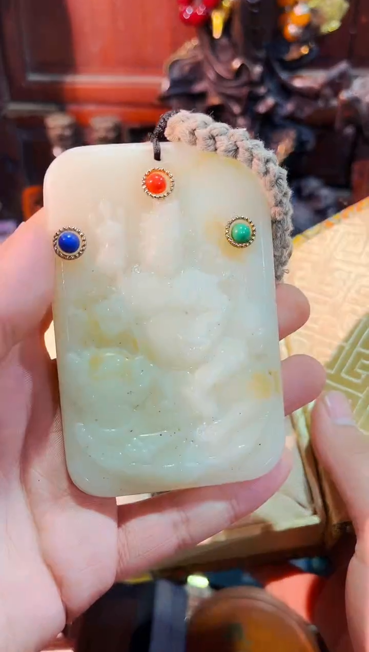 【闪购商品】和田玉颈饰未镶嵌硕少爷精选专属链接52