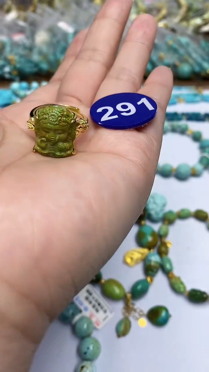 【闪购商品】绿松石戒指合金291戒指