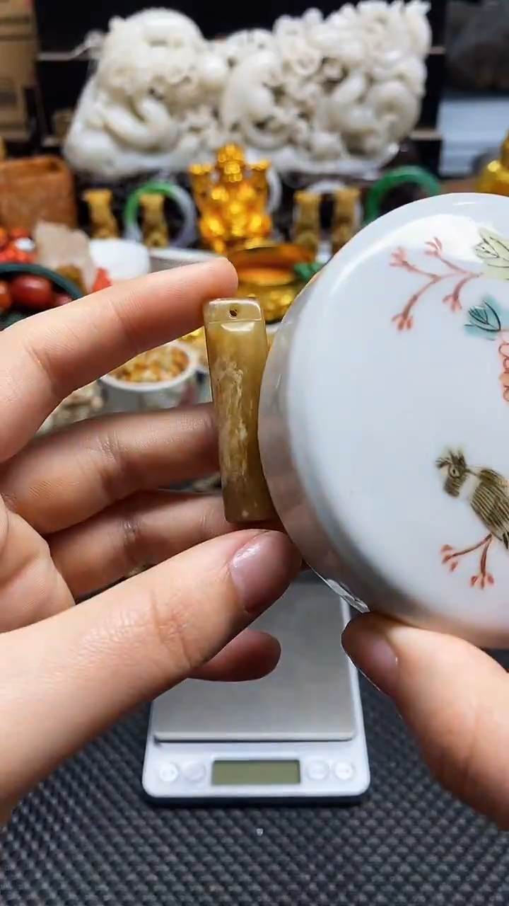 【闪购商品】瓷片瓷片瓷器 摆件1个