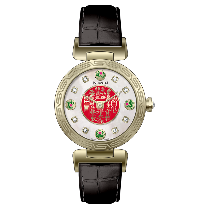 【思嘉】小山鬼花 · 白玉系列手表 | AQ0039