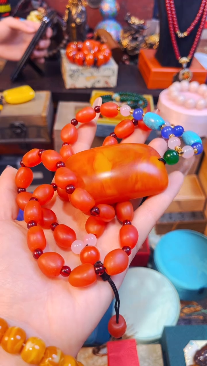 【闪购商品】蜜蜡颈饰未镶嵌兰妹精品精选饰品链接314