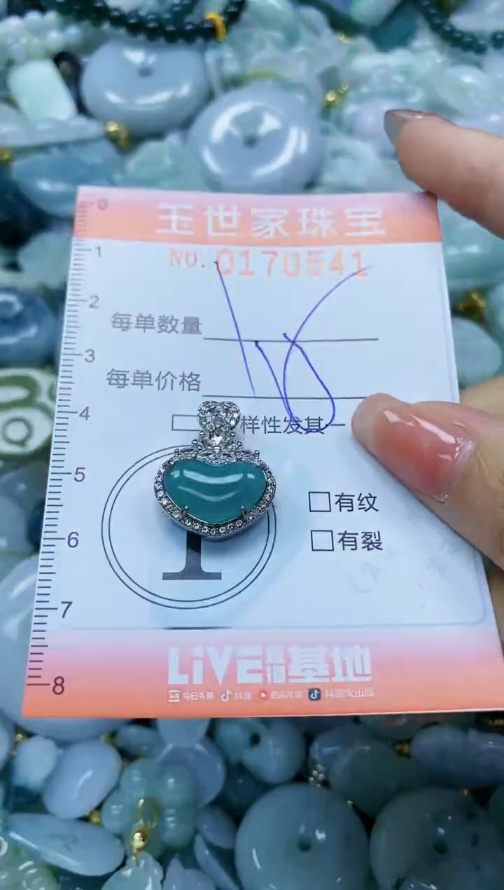 【闪购商品】翡翠颈饰未镶嵌闪购0170541