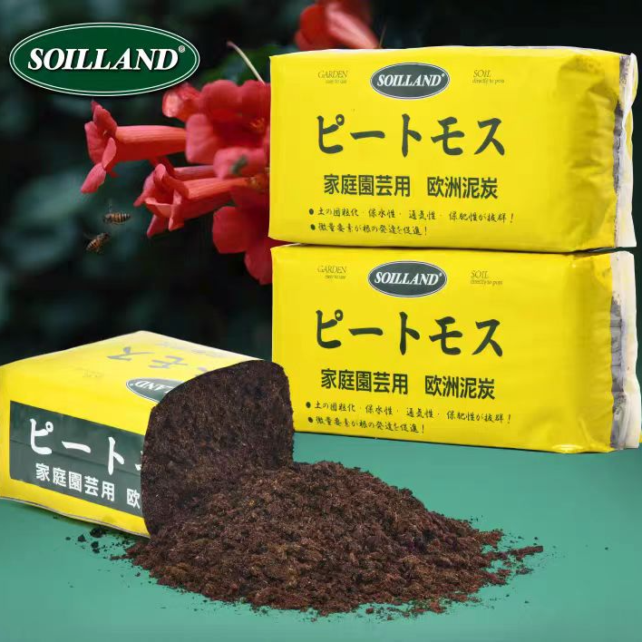 芳菲【压缩欧洲纯泥炭土】12升1包