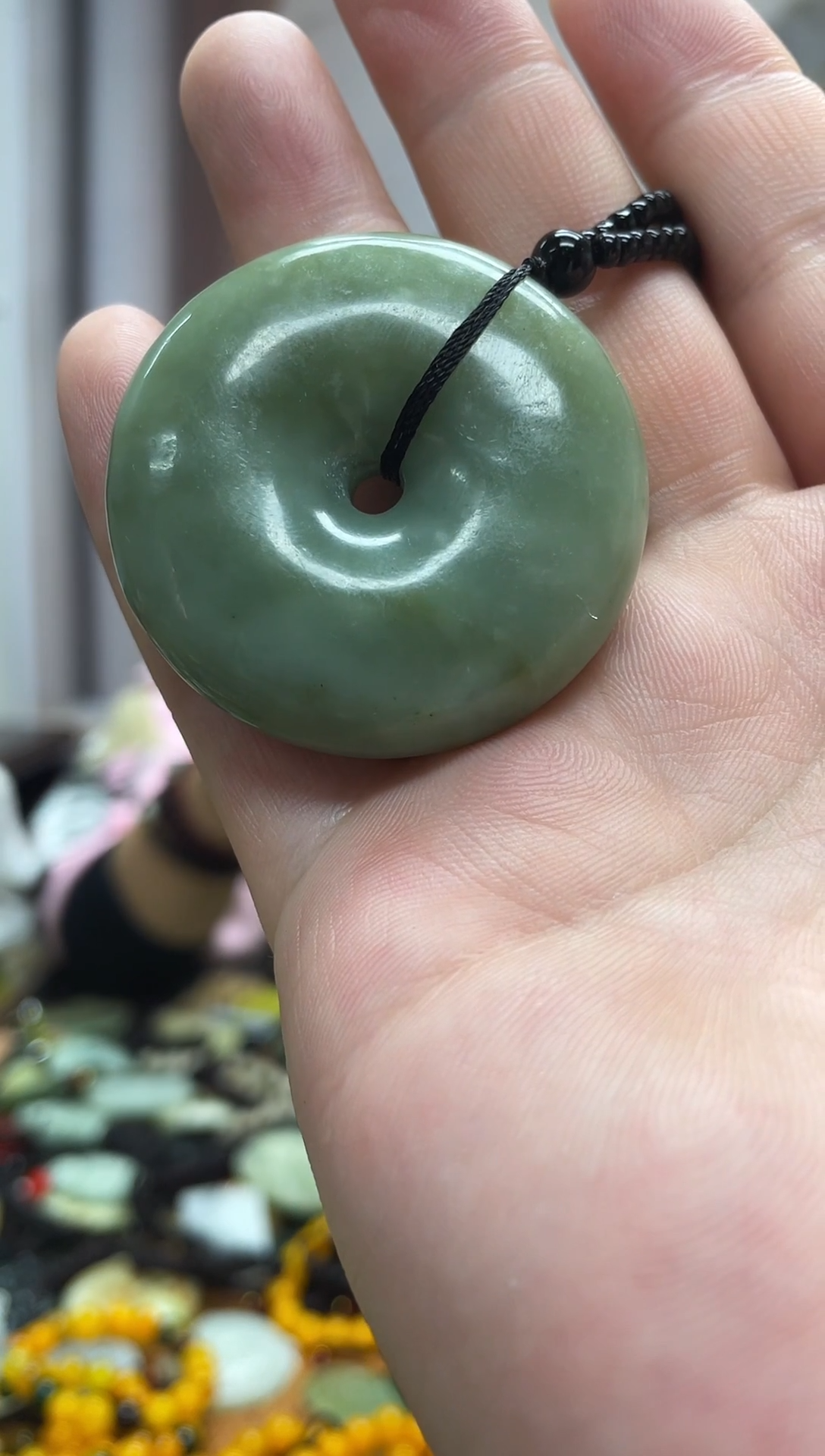 未镶嵌岫玉吊坠·