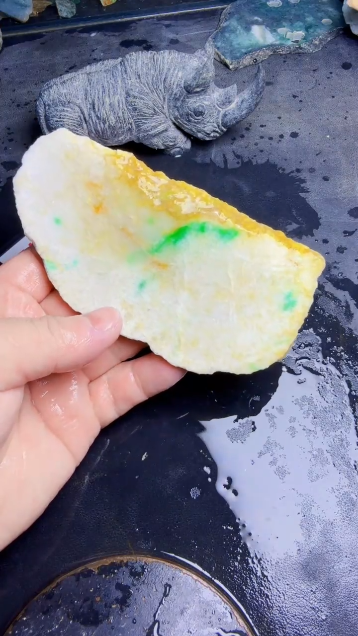 未镶嵌挂件翡翠善**良天然翡翠136