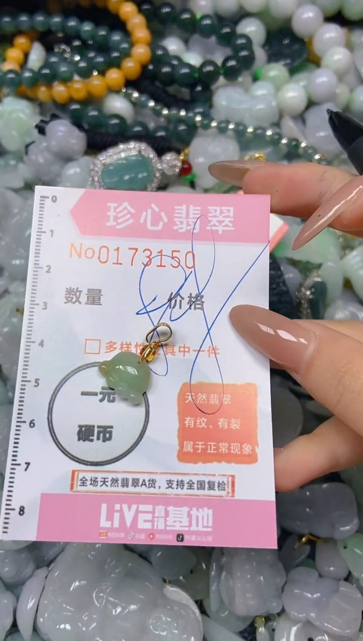 【闪购商品】翡翠颈饰未镶嵌闪购0173150