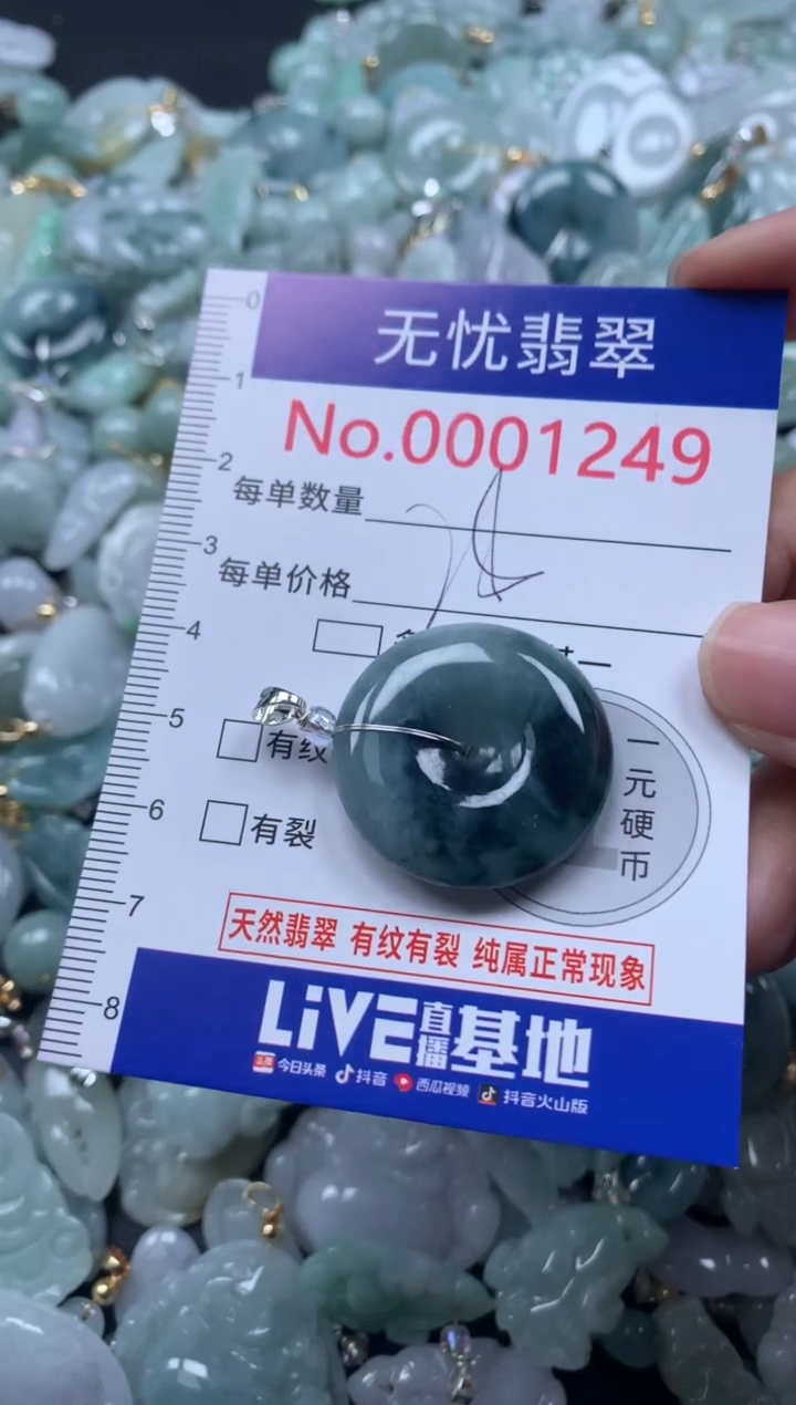 颈饰未镶嵌翡翠1249