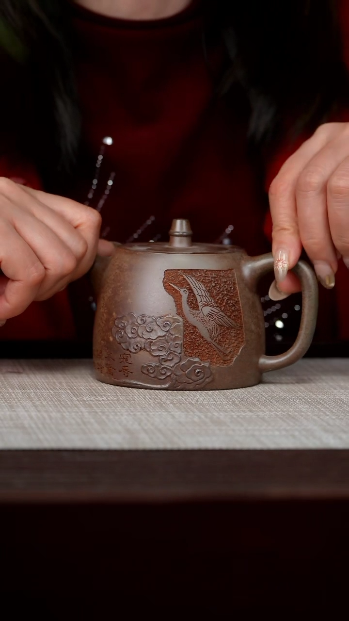 【闪购商品】宜兴原矿紫砂壶茶壶220C
