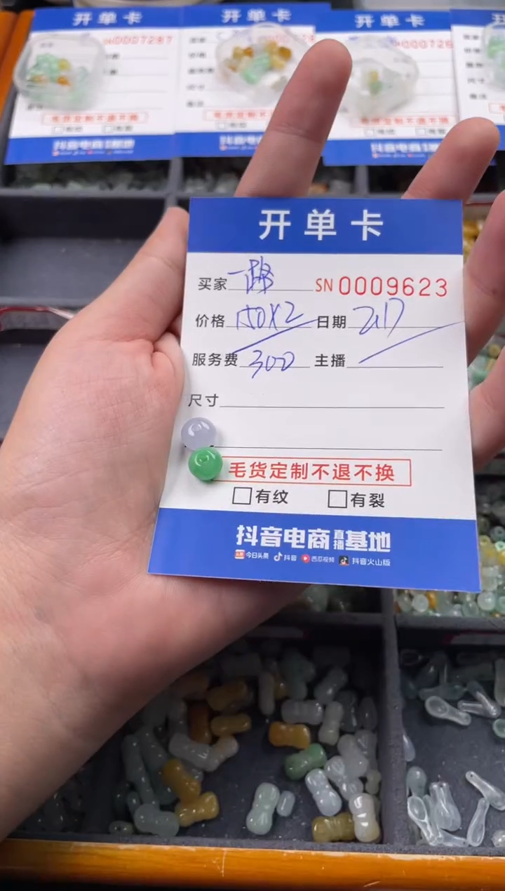 【闪购商品】翡翠颈饰未镶嵌00009623