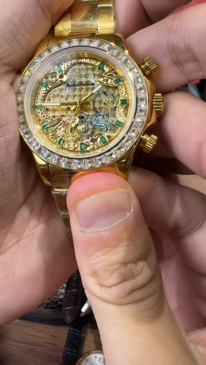 金属全自动机械手表7